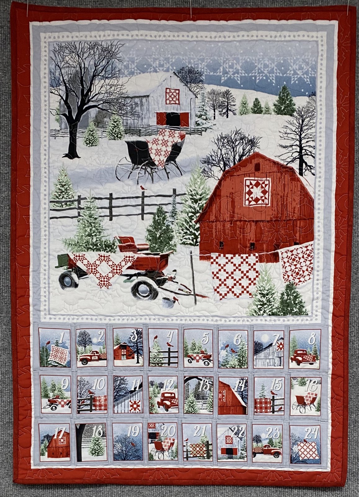 Holiday Heartland Advent Calendar Kit