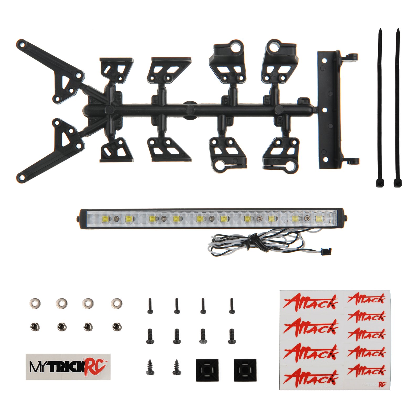 6 High Power Light Bar Kit 016463316527
