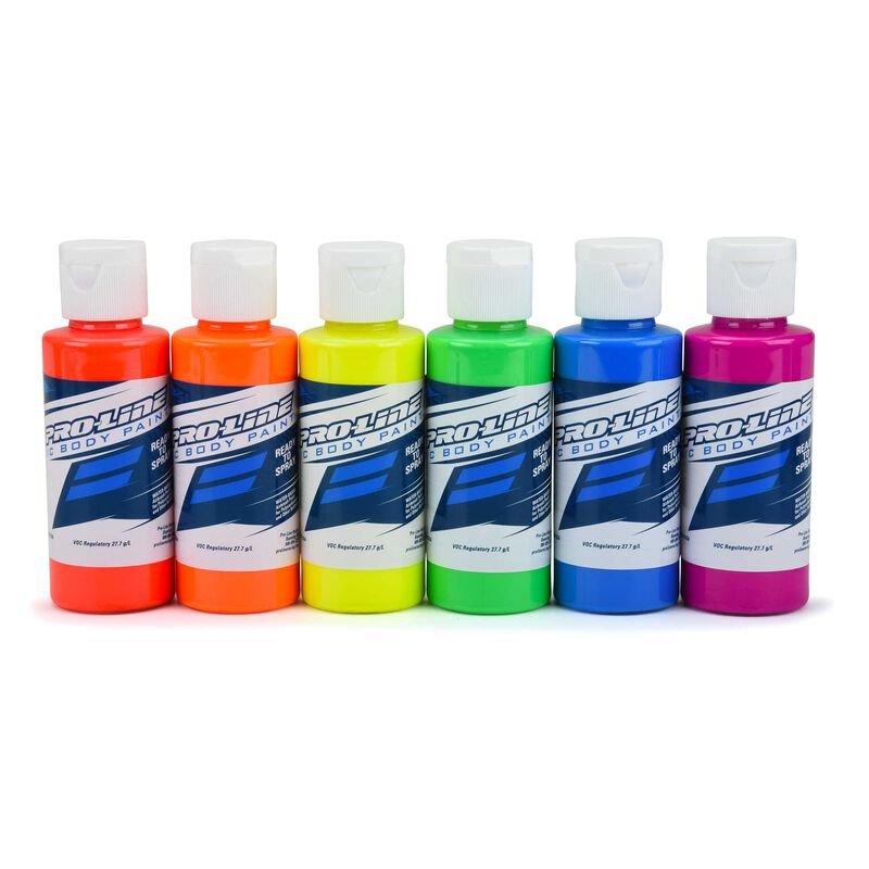 RC Body Paint Fluorescent Color (6) 675118172729