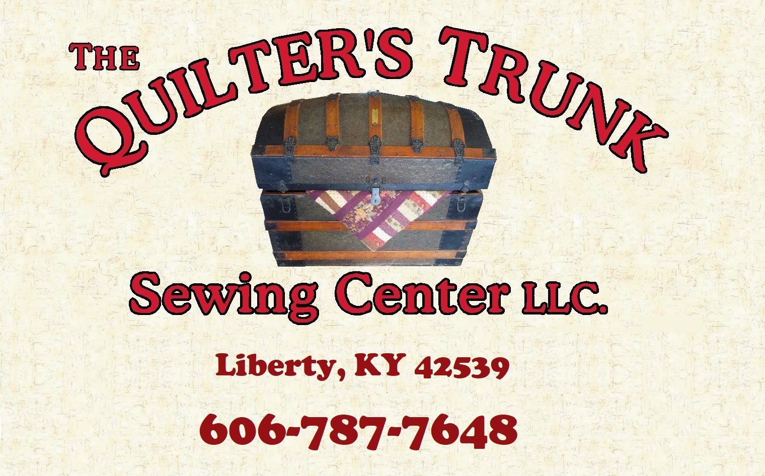 The Quilter's Trunk Sewing Center Liberty, Kentucky Quilting Fabric