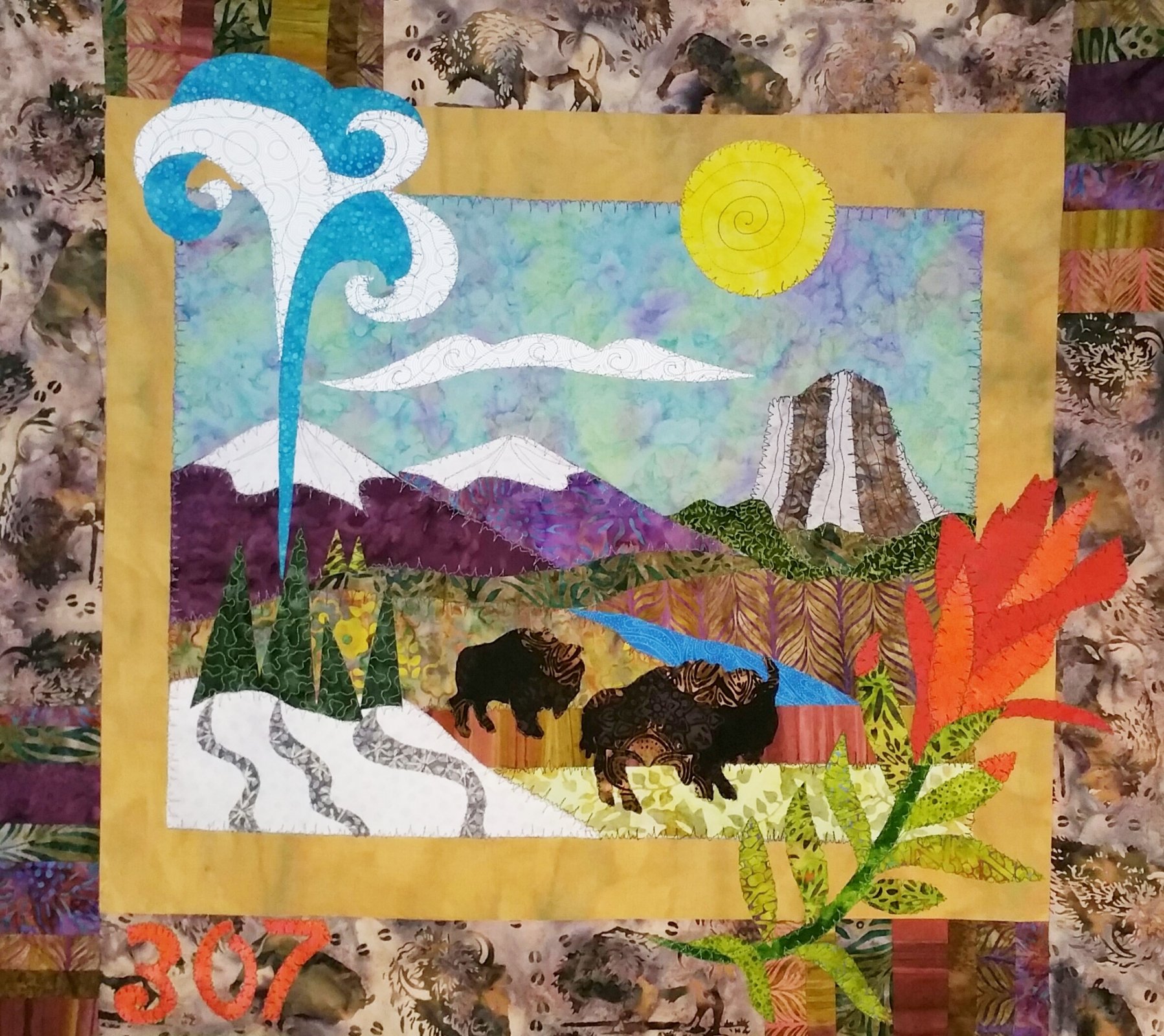 Roamin' Wyoming Quilt Pattern 16006