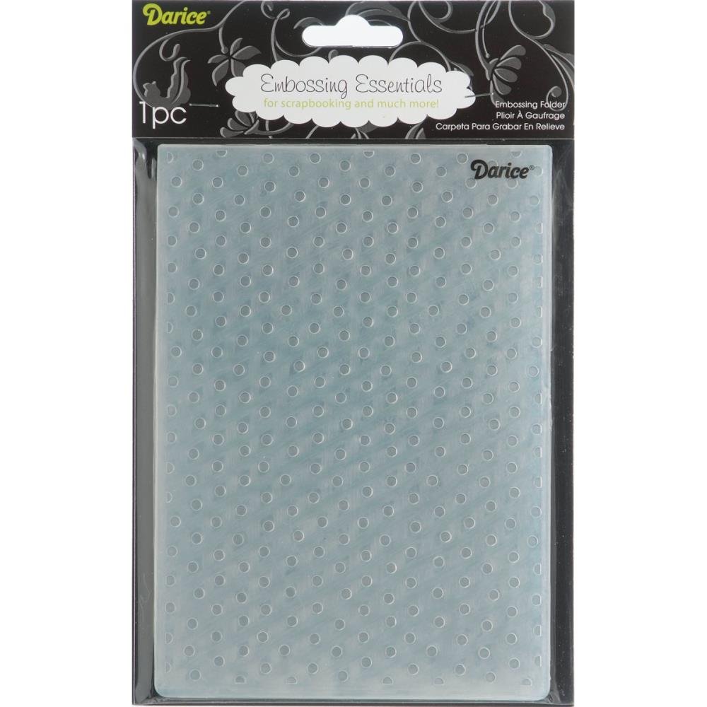 Darice Embossing Folder Dots 082676247408