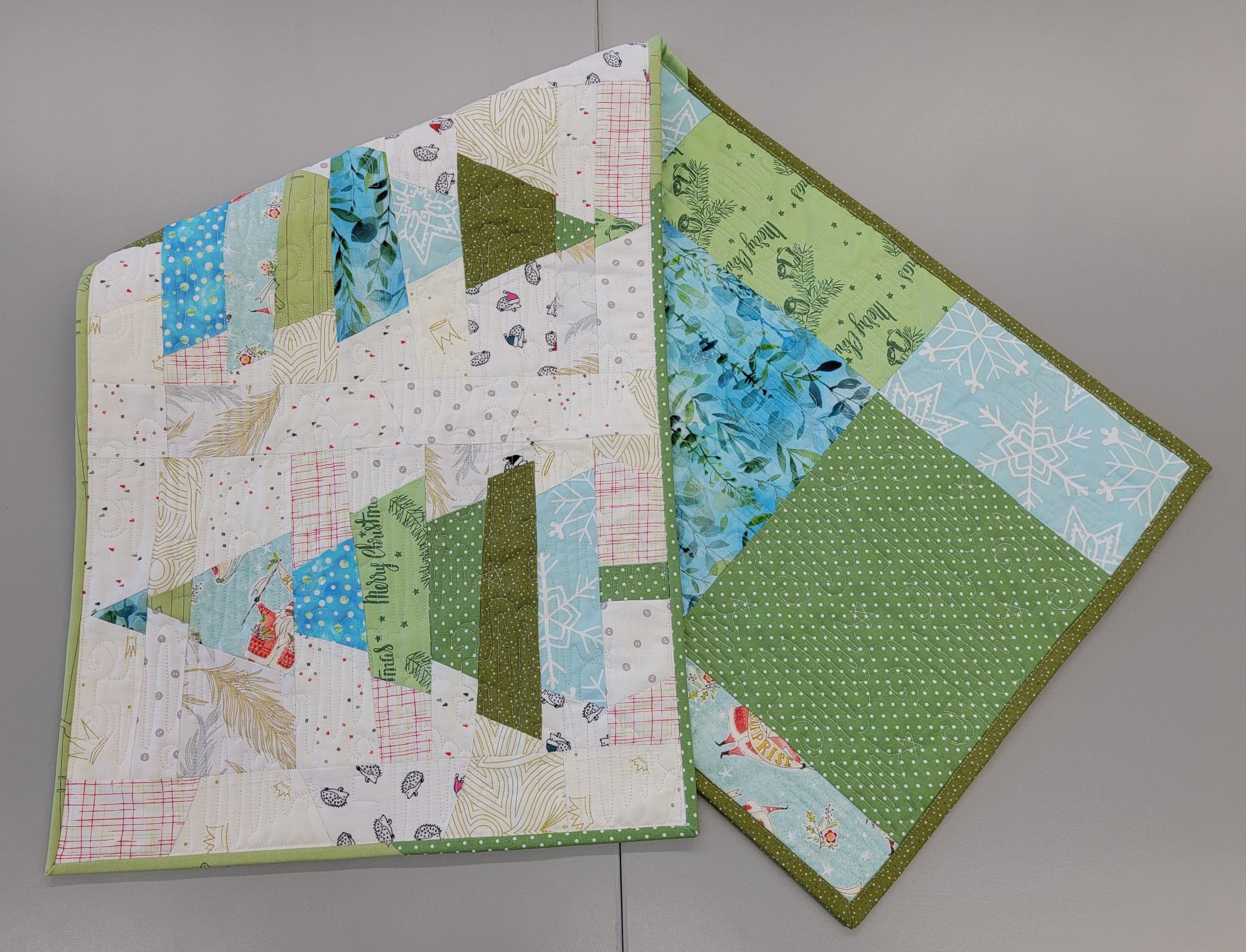 Kristy Crazy Christmas Trees Table Runner