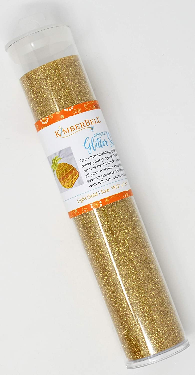 Kimberbell Applique Glitter Sheet Light Gold 818514020625