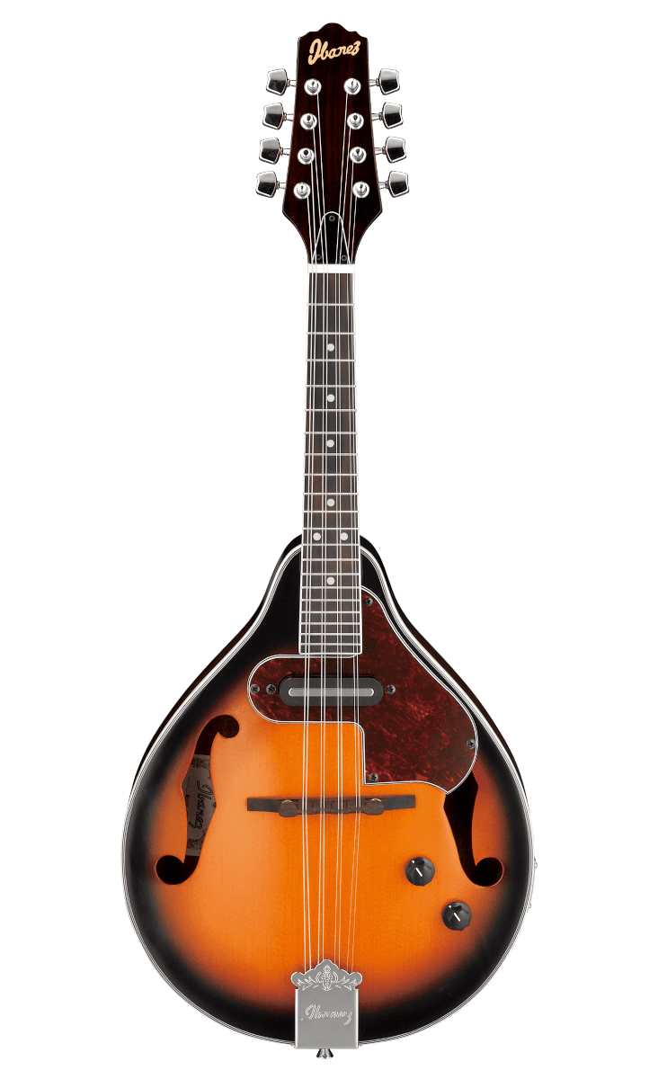 Ibanez M510EBS AStyle Brown Sunburst Acoustic/Electric Mandolin
