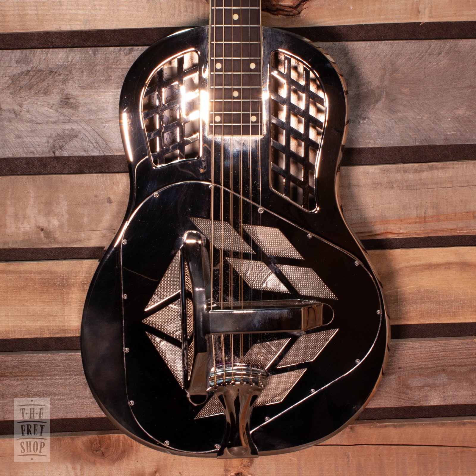 Used (1997) National Style1 Tricone Resonator Guitar with Hardshell Case