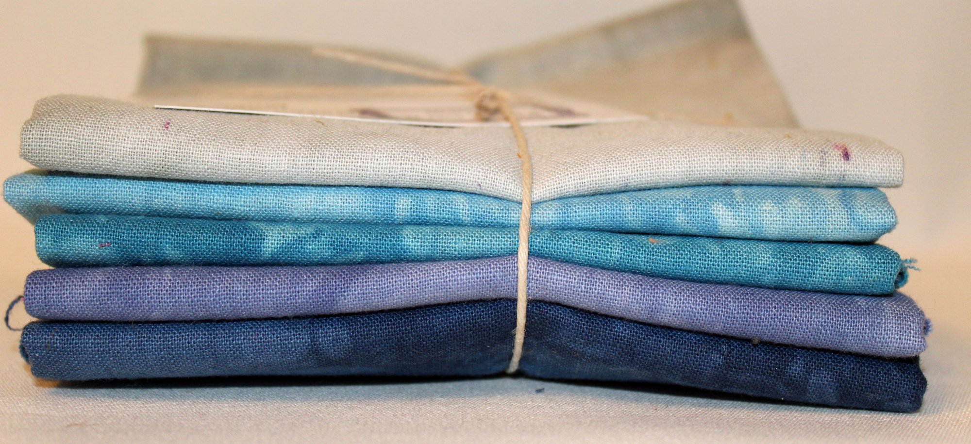 Handdyed Linen/Cotton Blend Fat Quarter Packs