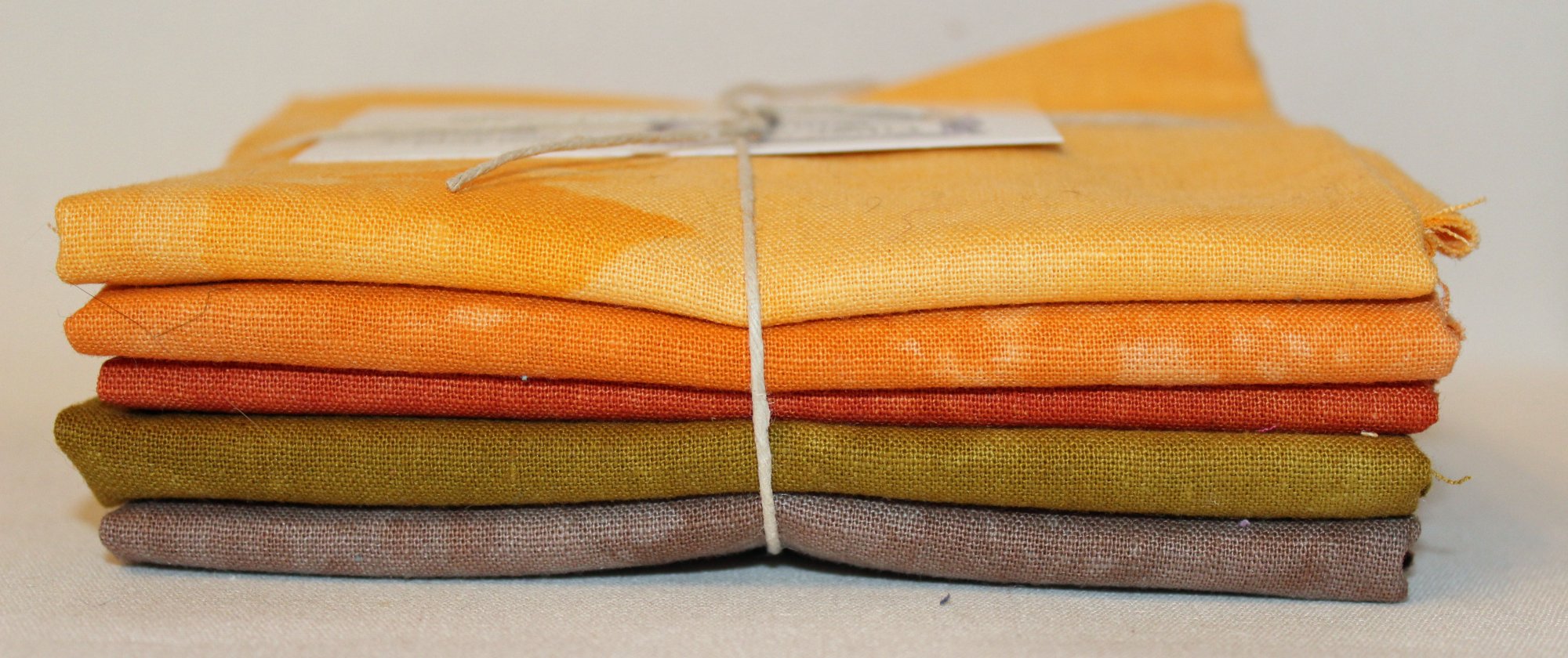 Handdyed Linen/Cotton Blend Fat Quarter Packs