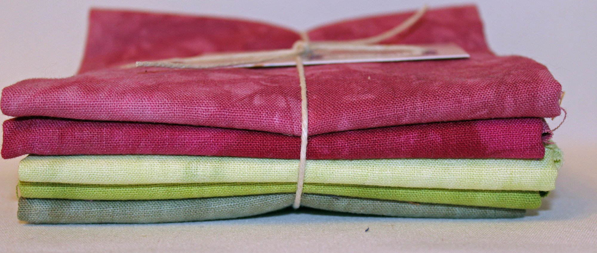 Handdyed Linen/Cotton Blend Fat Quarter Packs