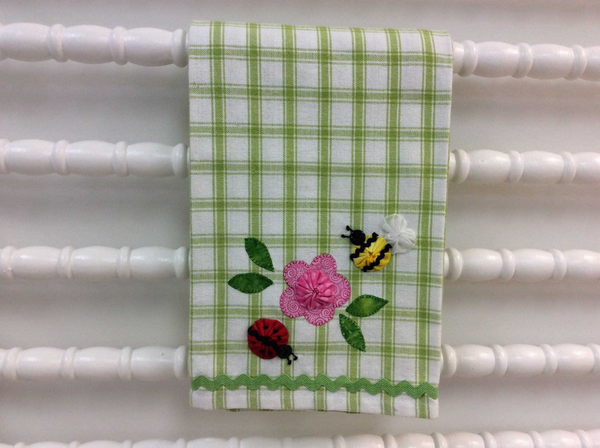 Lady bug Tea Towel Kit