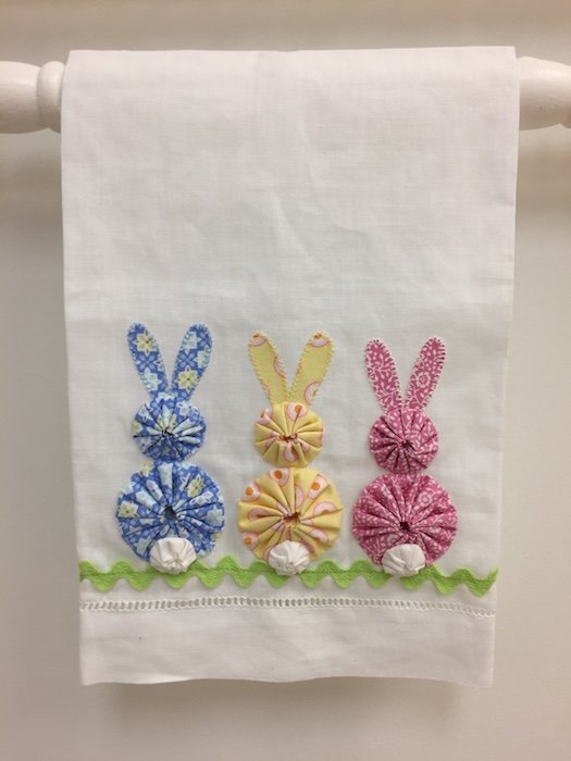 Bunny Tea Towel Kit