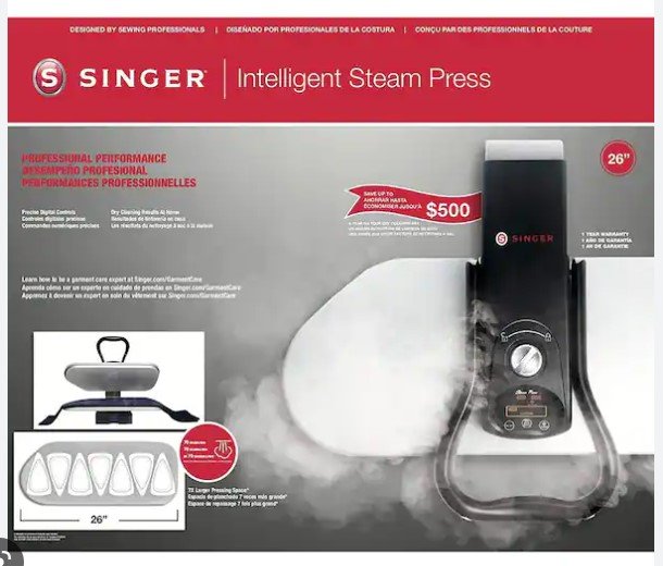 Singer Intelligent Steam Press 26