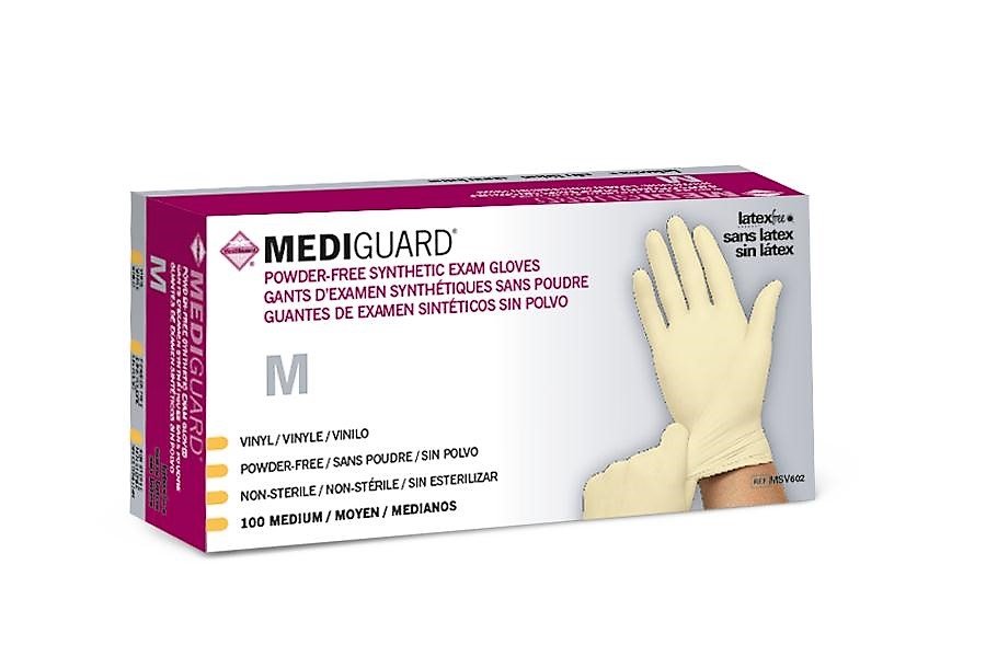 MEDLINE MediGuard Synthetic Exam Gloves MD 884389130479