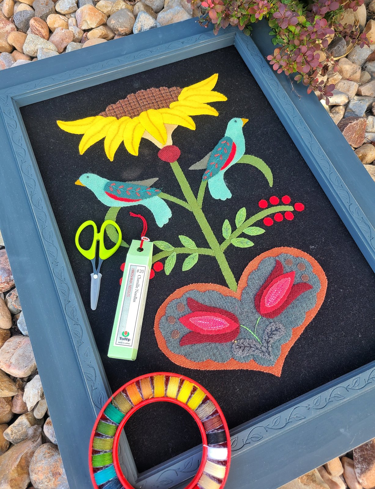 DEMO INTRO TO WOOL APPLIQUE