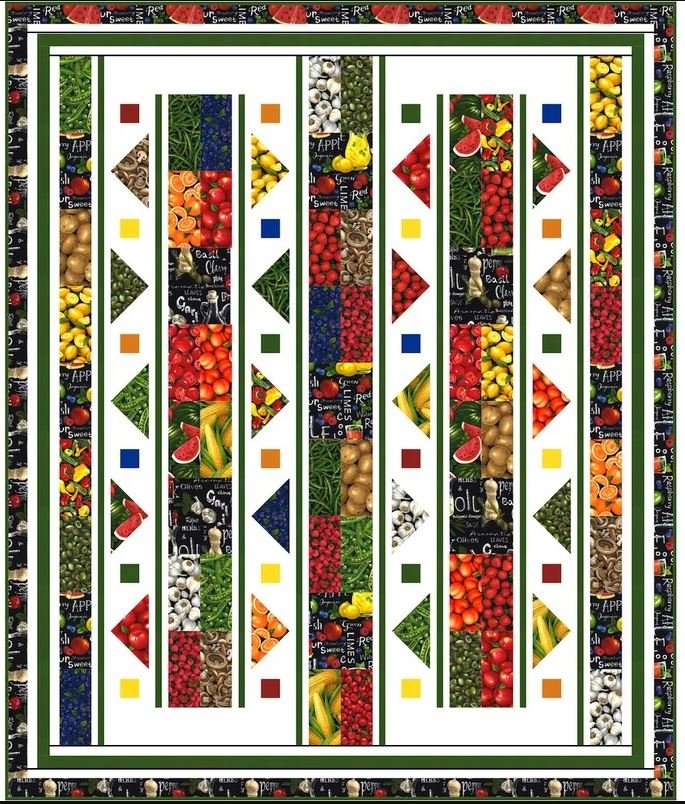 Farmer John's Garden Party Quilt Kit