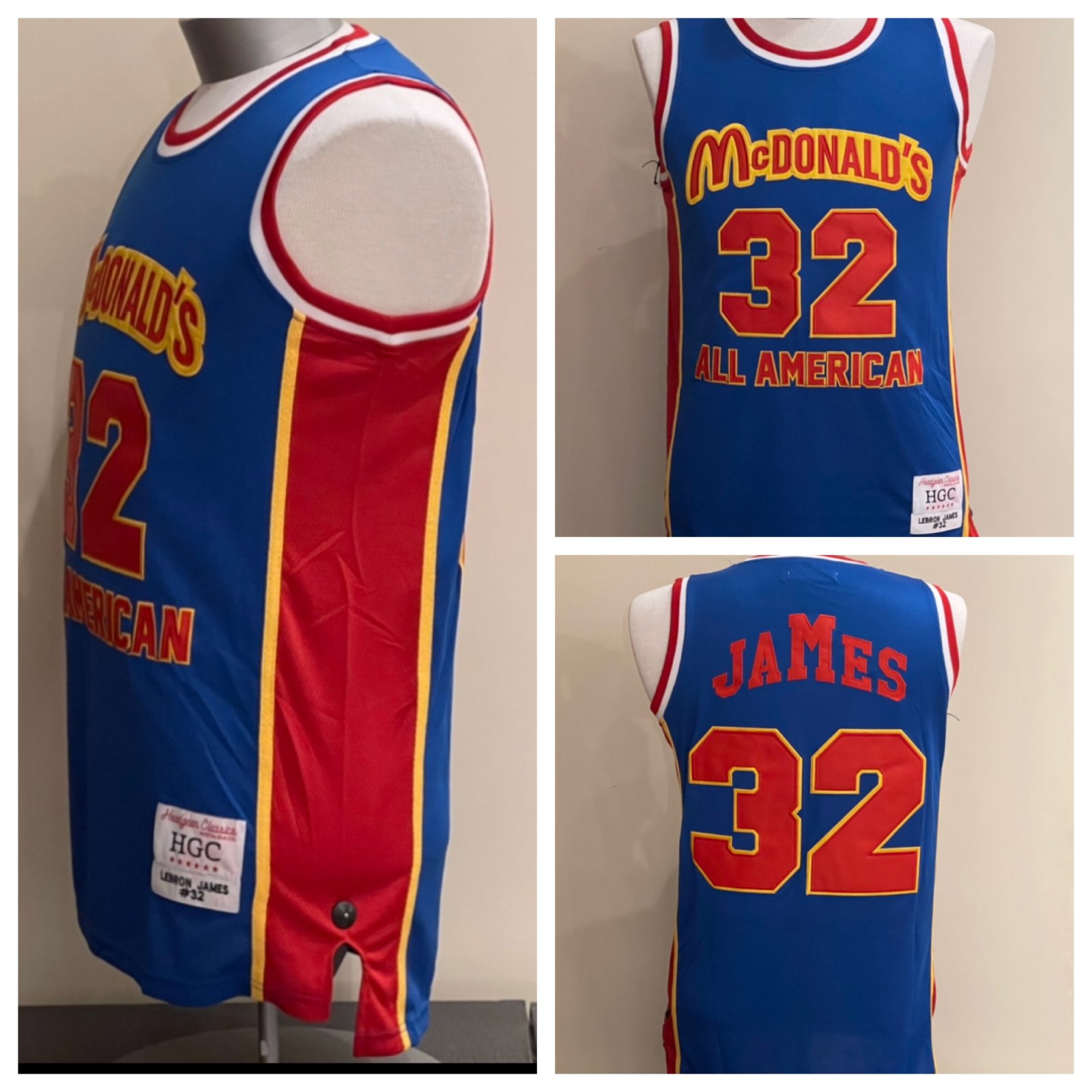 HEADGEAR COLLEGE BASKETBALL JERSEY 630128225254