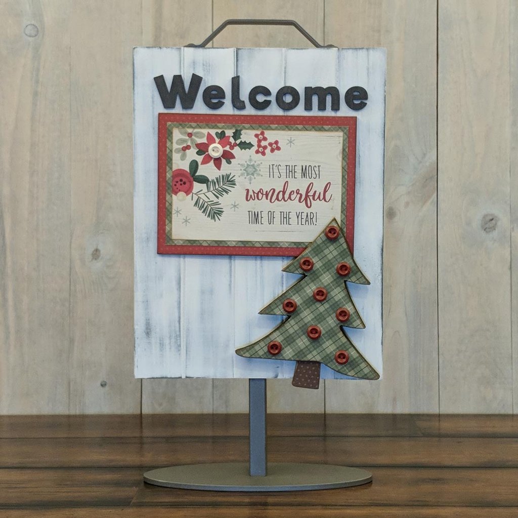 Foundations Decor Sign KitsDecember Pine Tree 814948027704