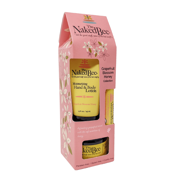 Naked Bee Gift Set Grapefruit Blossom Honey 859748004272
