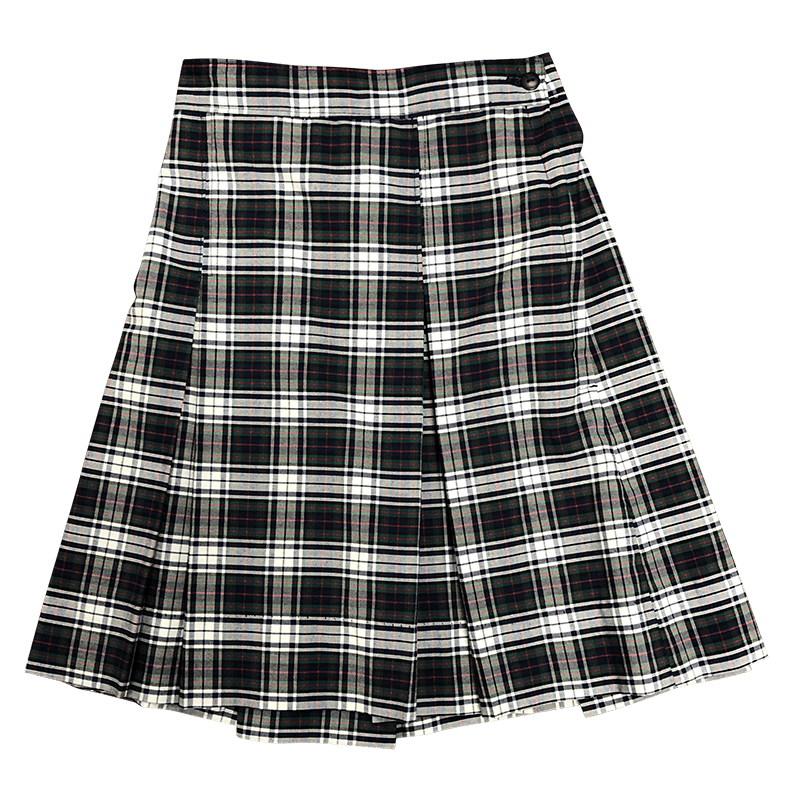Skirt 2 Box Pleat Plaid 33