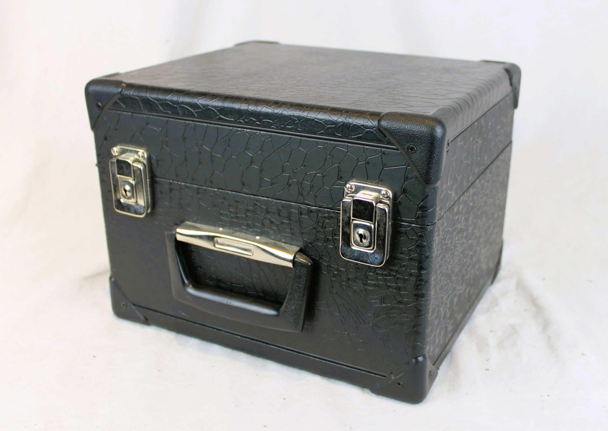 Black Concertina Hard Case 10.5 x 8.5 x 8.25 (26.5cm x 21.5cm x 21cm)