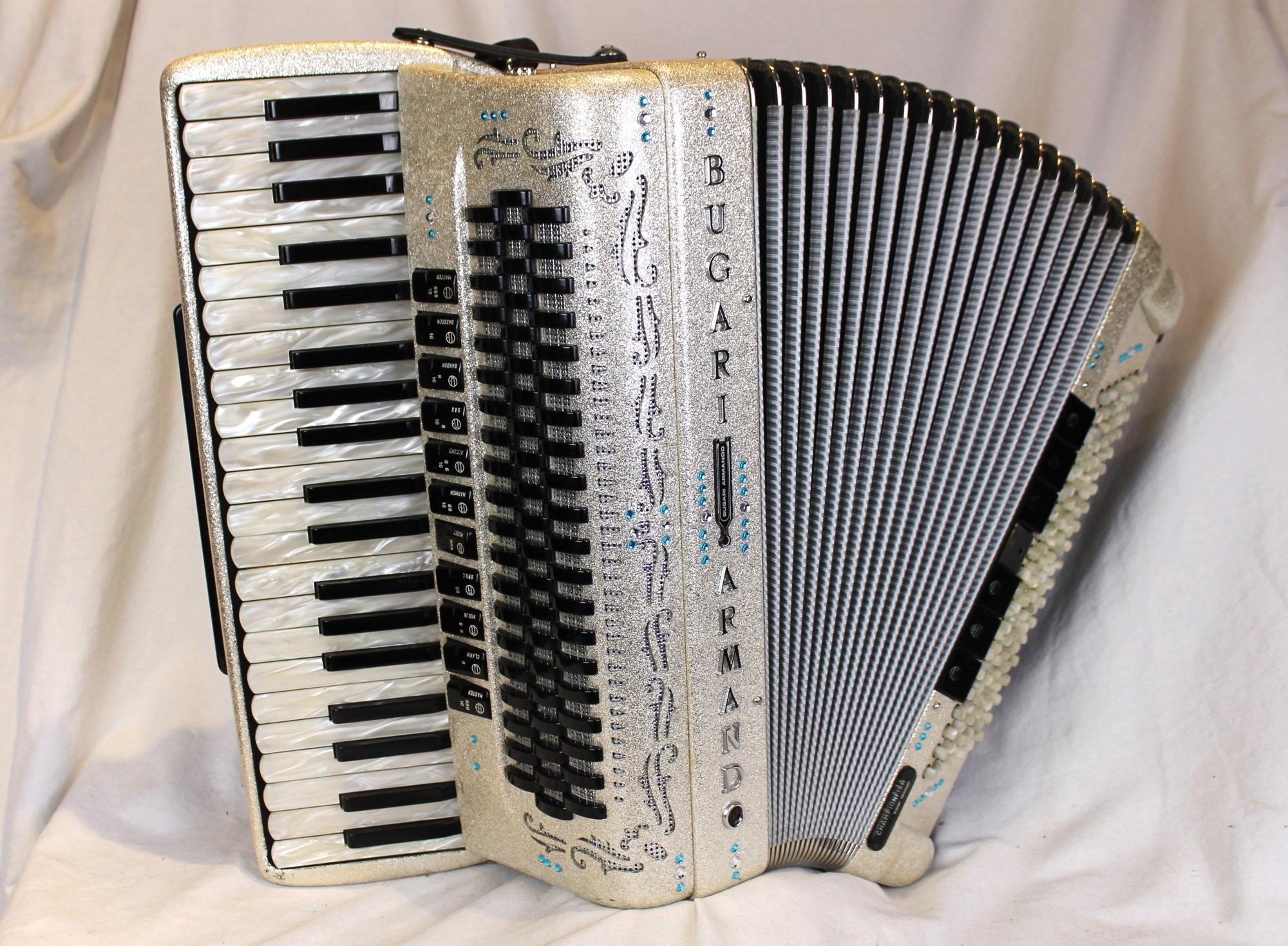 5534 Champagne Bugari Armando Championfisa Piano Accordion LMMM 41 120
