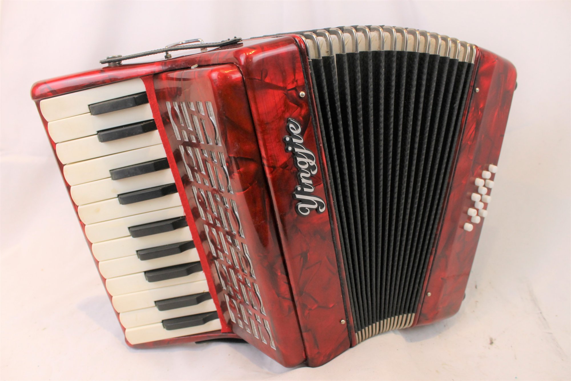 4175 Red Yingjie Piano Accordion MM 22 12