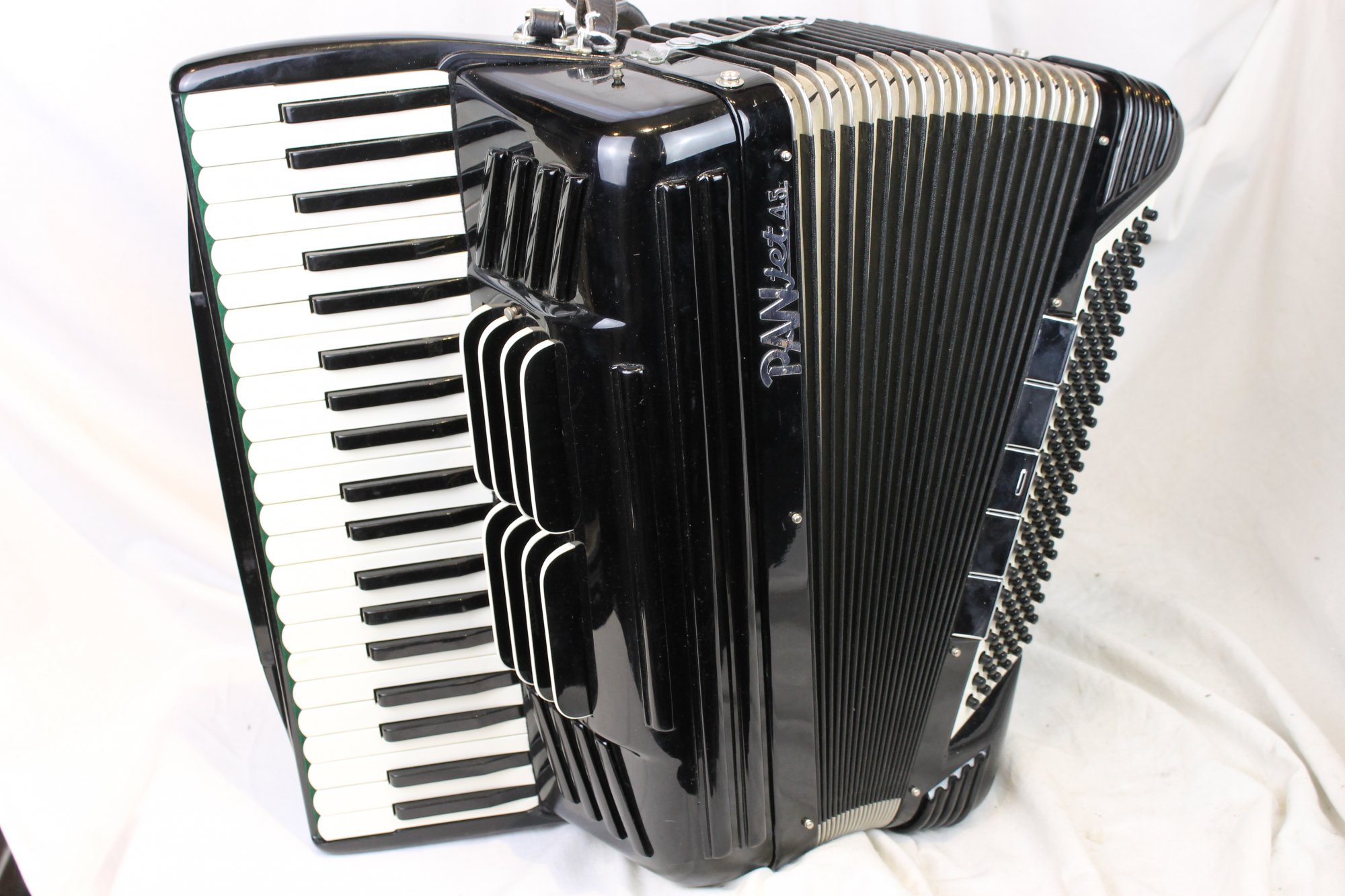 3706 Black Pancordion Panjet 45 Piano Accordion LMMH 41 120