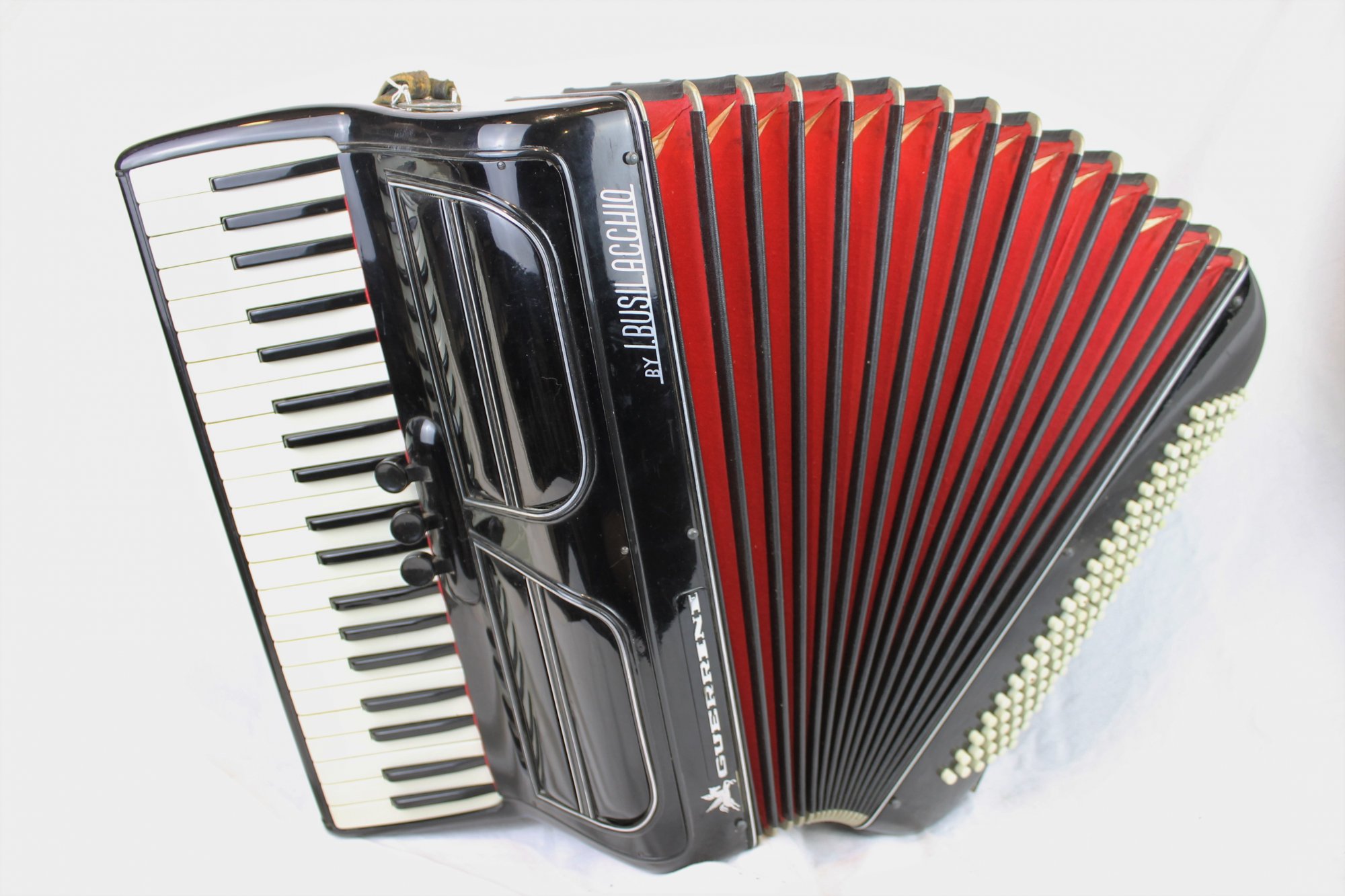6050 Black I. Busilacchio Guerrini Piano Accordion LMM 41 120