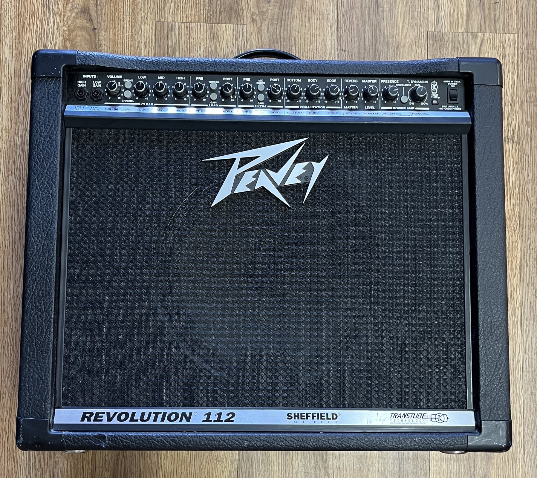 PEAVEY REVOLUTION 112 TRANSTUBE SERIES 100-WATT 1X12 GUITAR COMBO