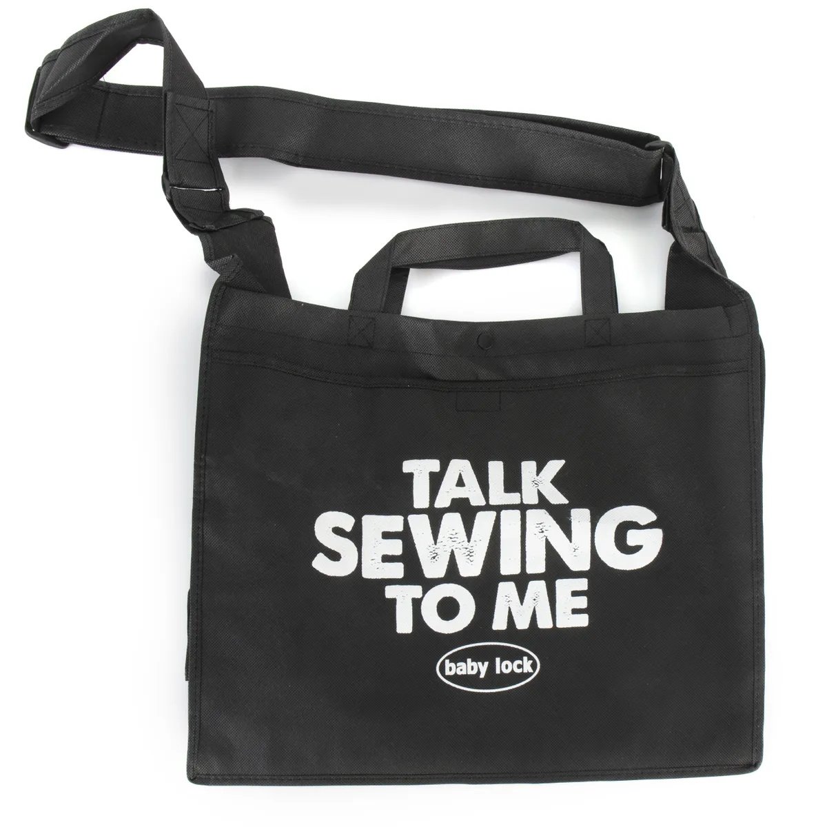 Baby Lock Logoed Black Reusable Shopping Bag 098612853466