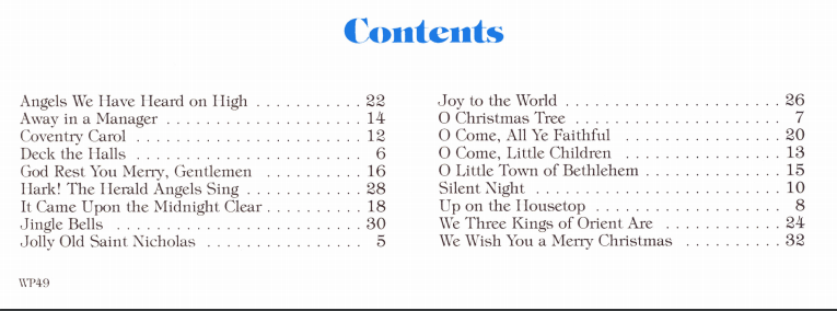 Popular Christmas Songs Primer Level Cosmo Music