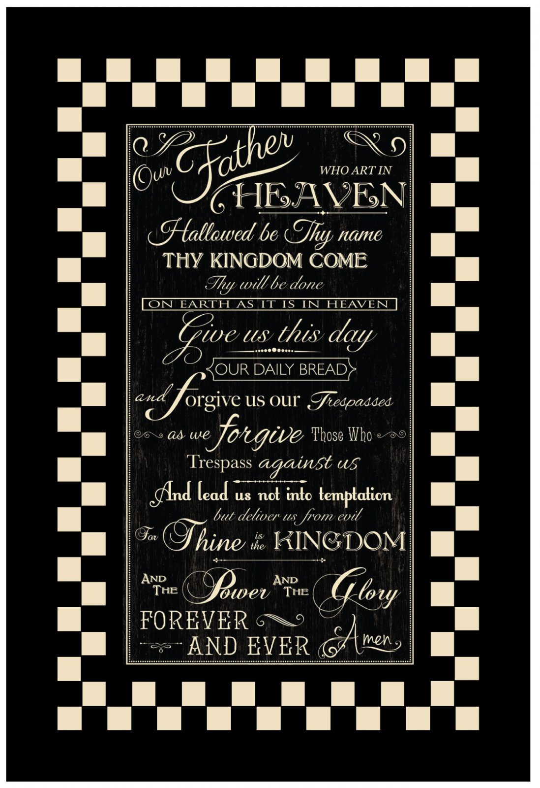 Lord's Prayer Quilt Kit