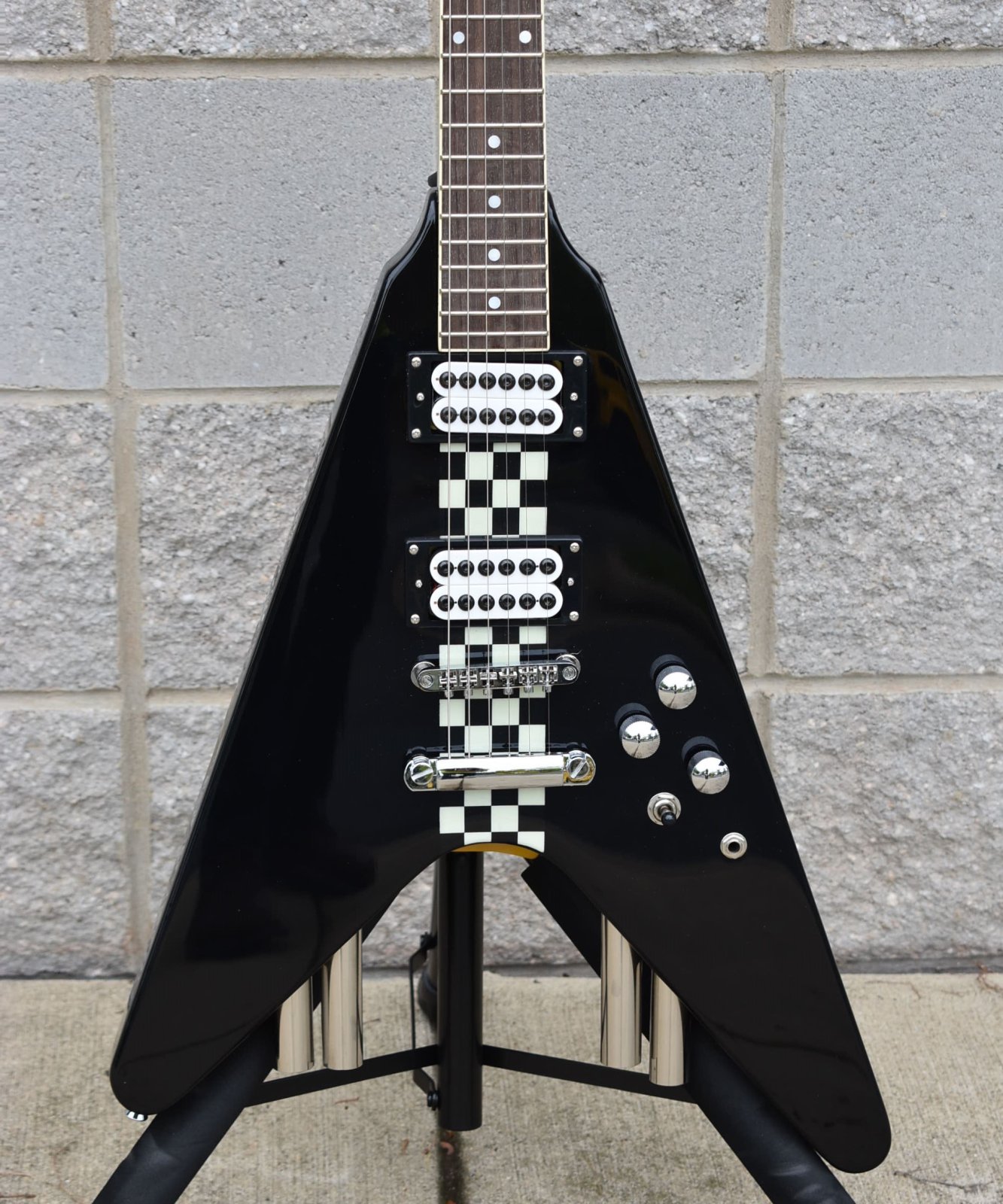Stagg GForce Flying V Black