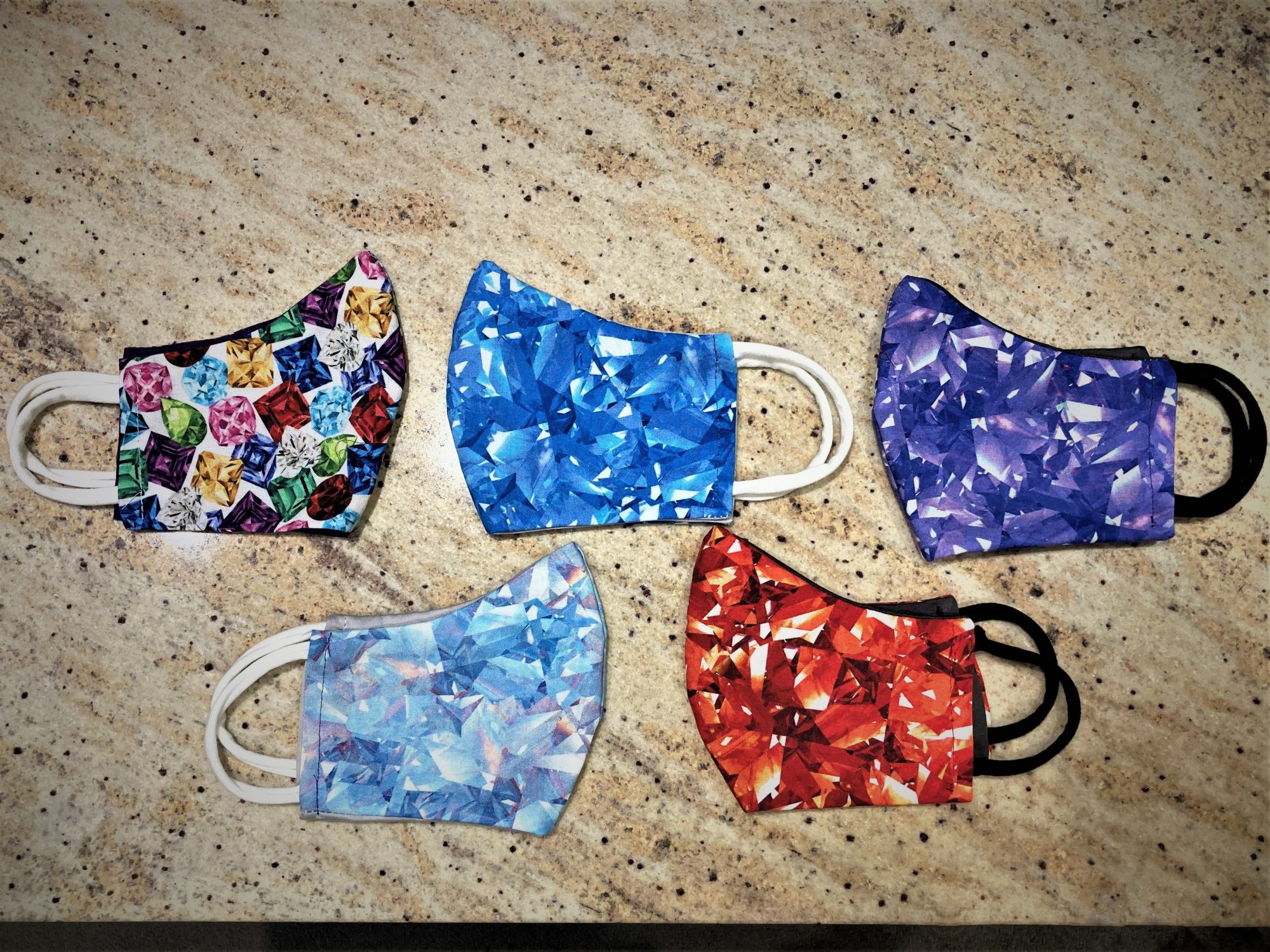 Gemstone Inspired Face Mask