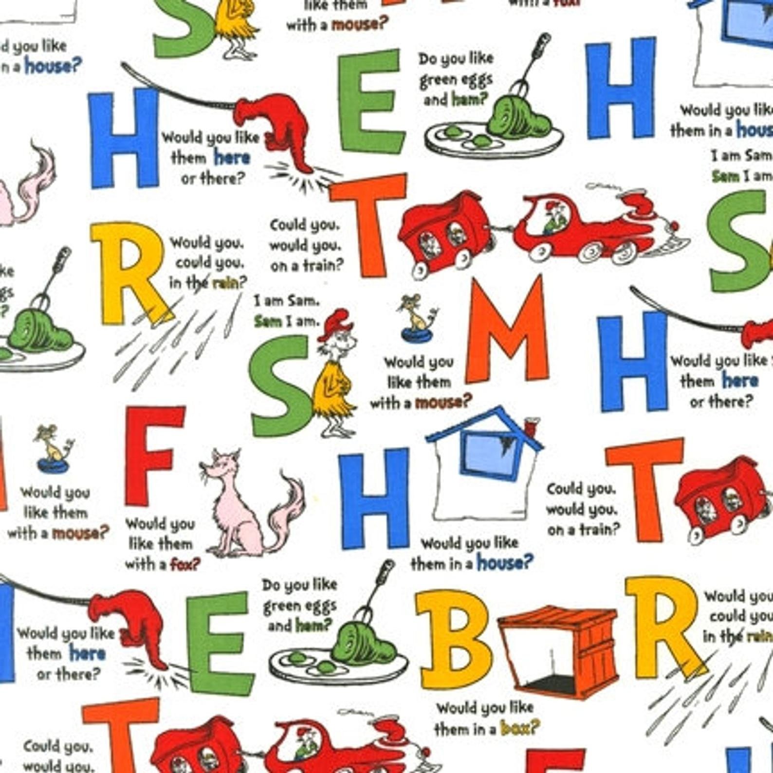 Green Eggs and Ham Alphabet 784626622555
