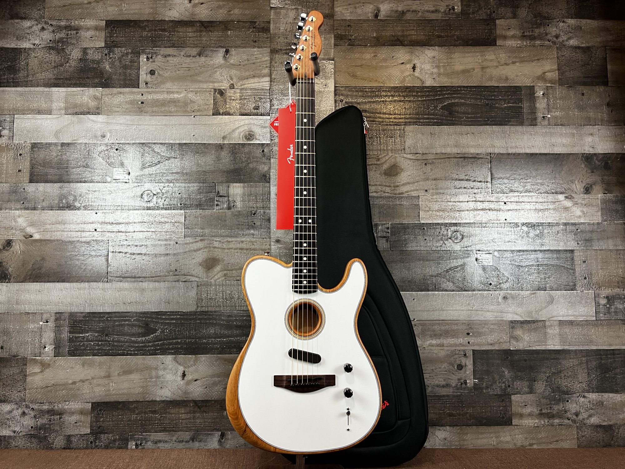 Fender Acoustasonic Player Telecaster Acousticelectric Guitar Arctic