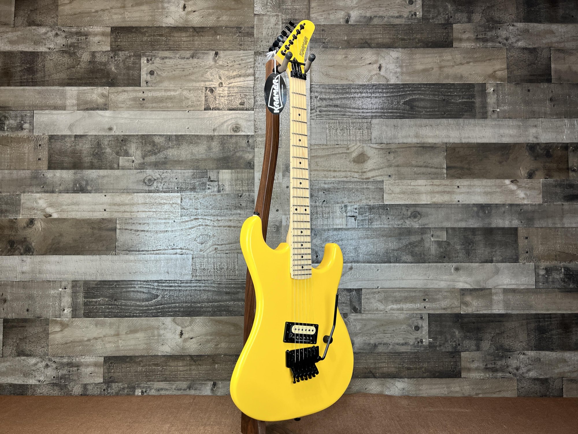 Kramer Barretta Electric Guitar Bumblebee Yellow 711106086958