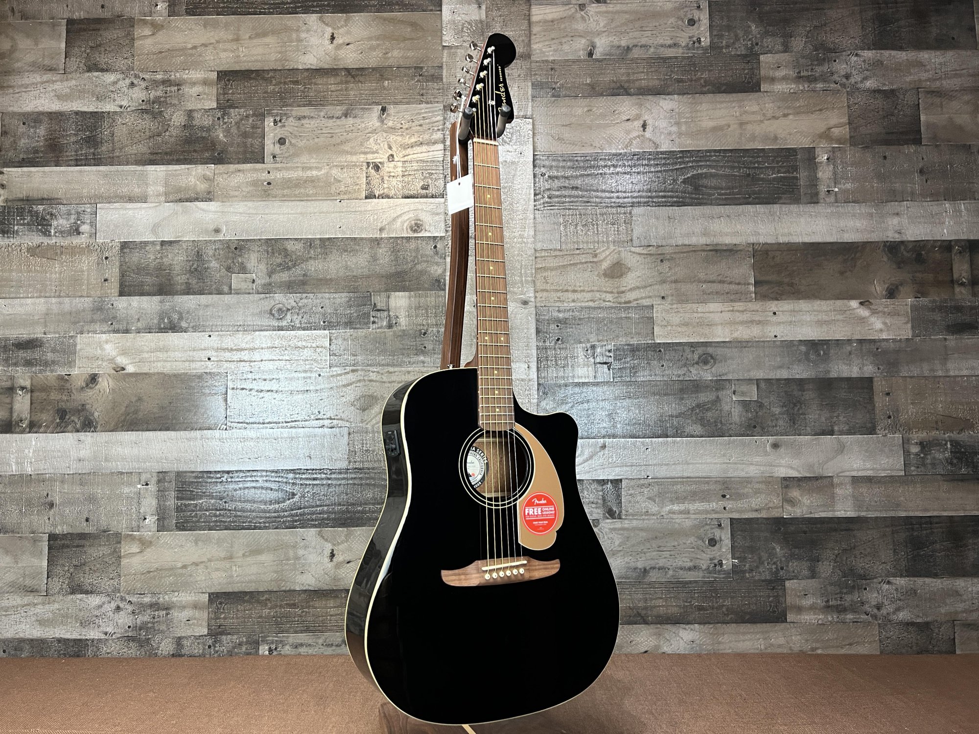 Fender Redondo Player Acoustic/Electric Jetty Black 885978901234