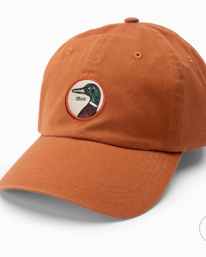 Duck Head Circle Patch Twill Hat D41006 023794476875