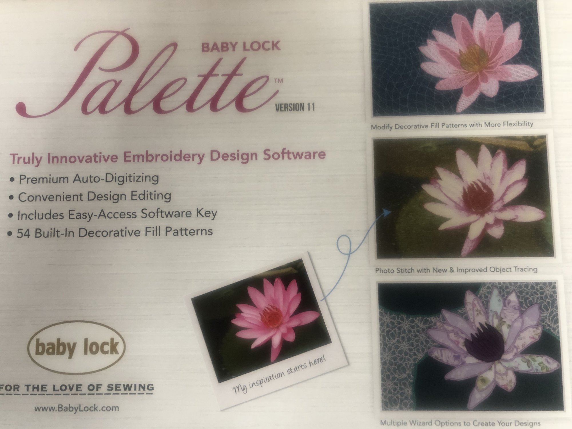 Palette 11 Embroidery Software