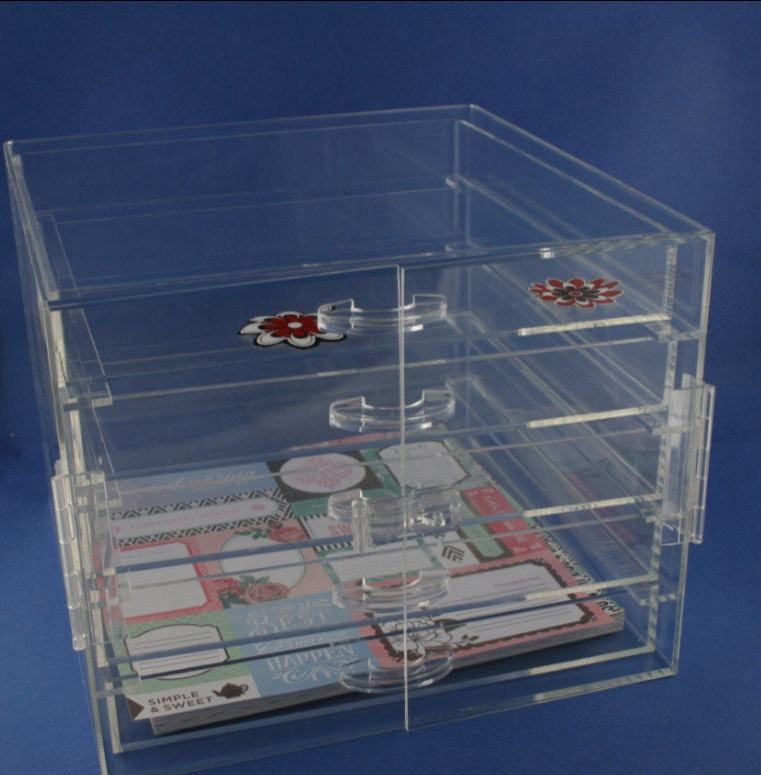 Scrapbook, Stamp & Die Display
