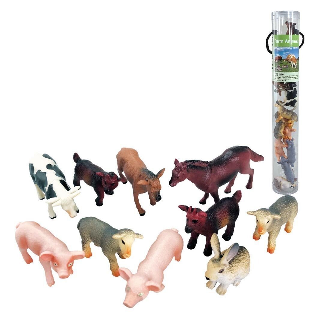 Farm Animals Large Fun Tube Playset 4895229402027