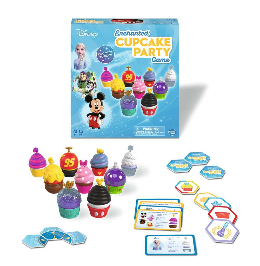 Disney Enchanted Cupcake Party Game 810558019511