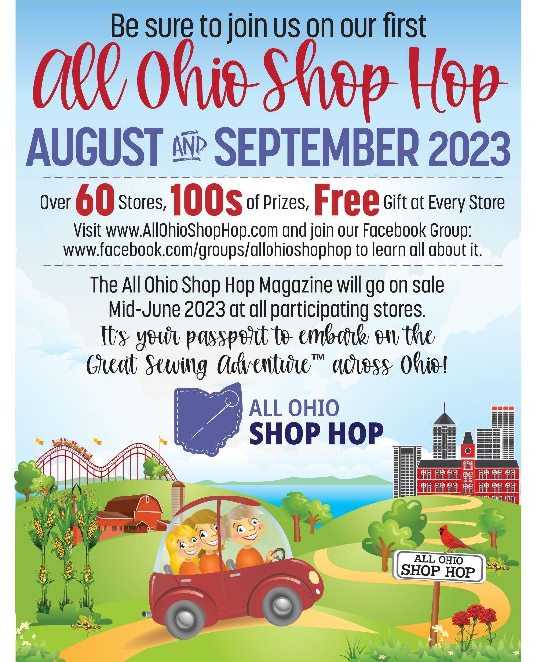 All Ohio Shop Hop Passport Book