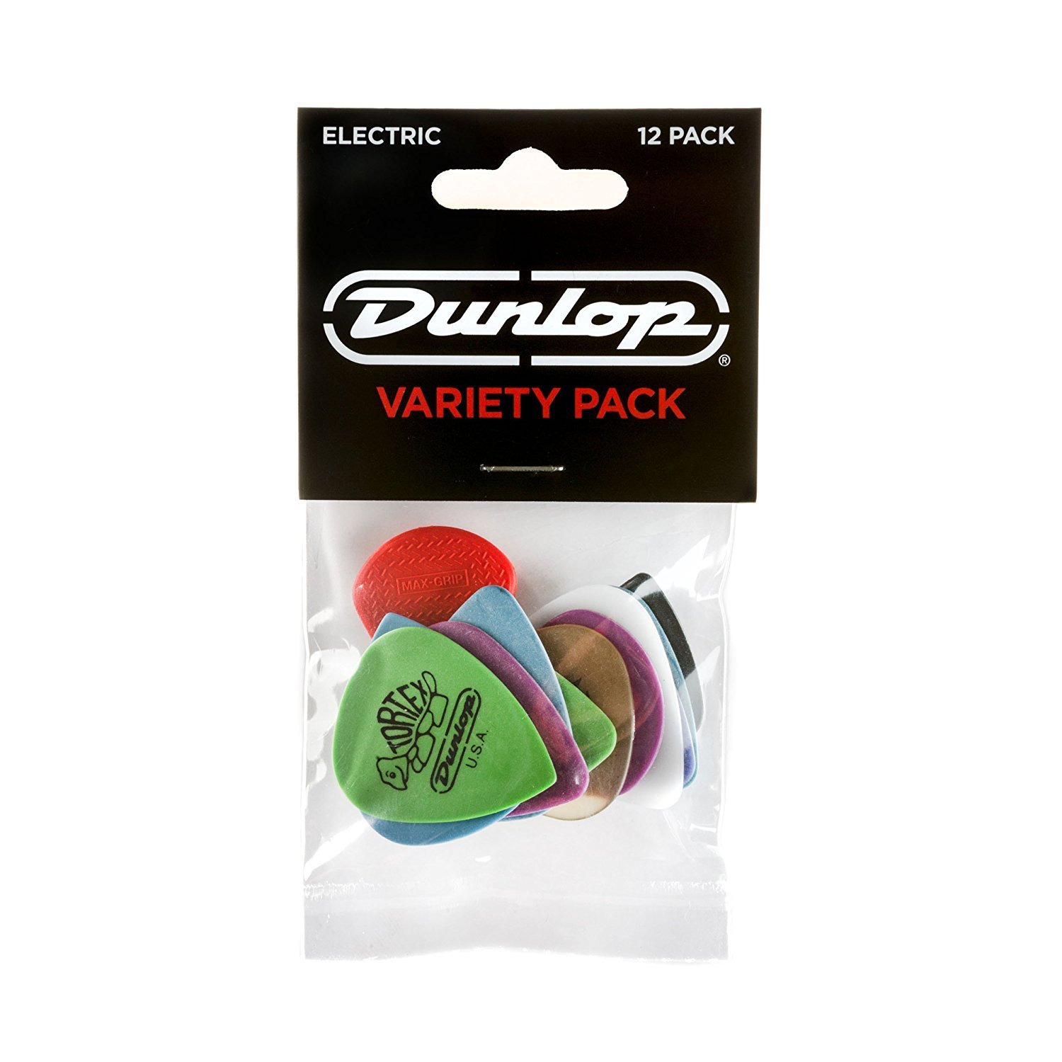 Dunlop Electric Guitar Pick Variety Pack 12 Pack 710137102491