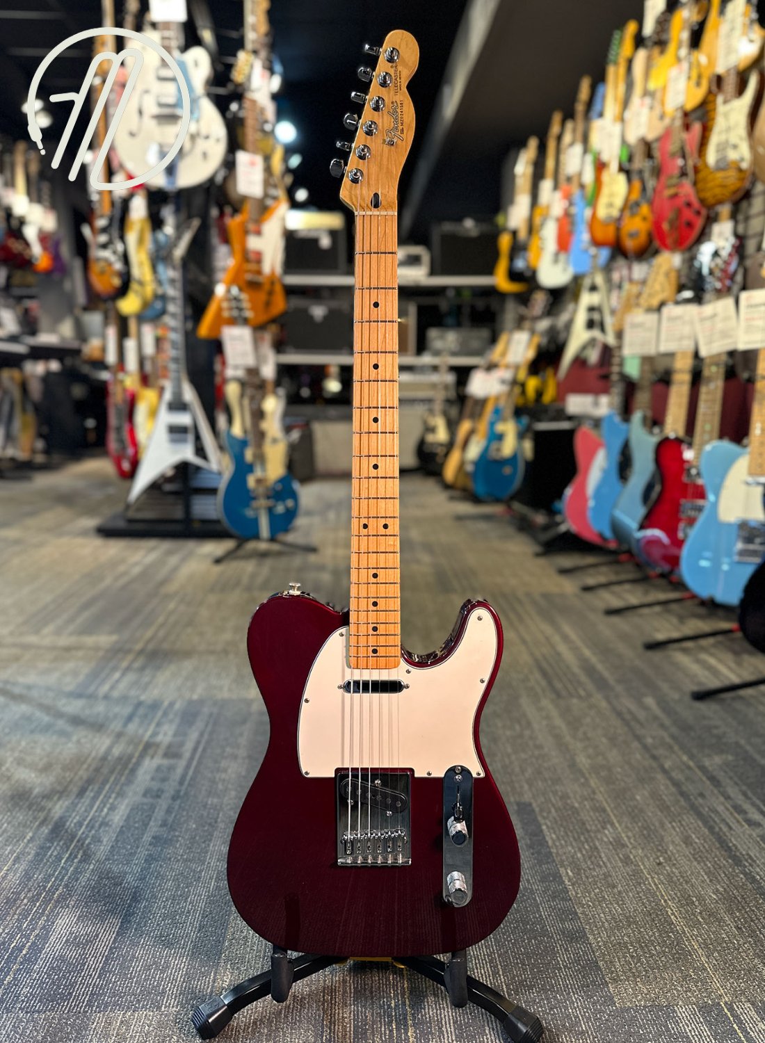Fender Mexican Standard Telecaster 2000 Red w/Case USED 717669398859