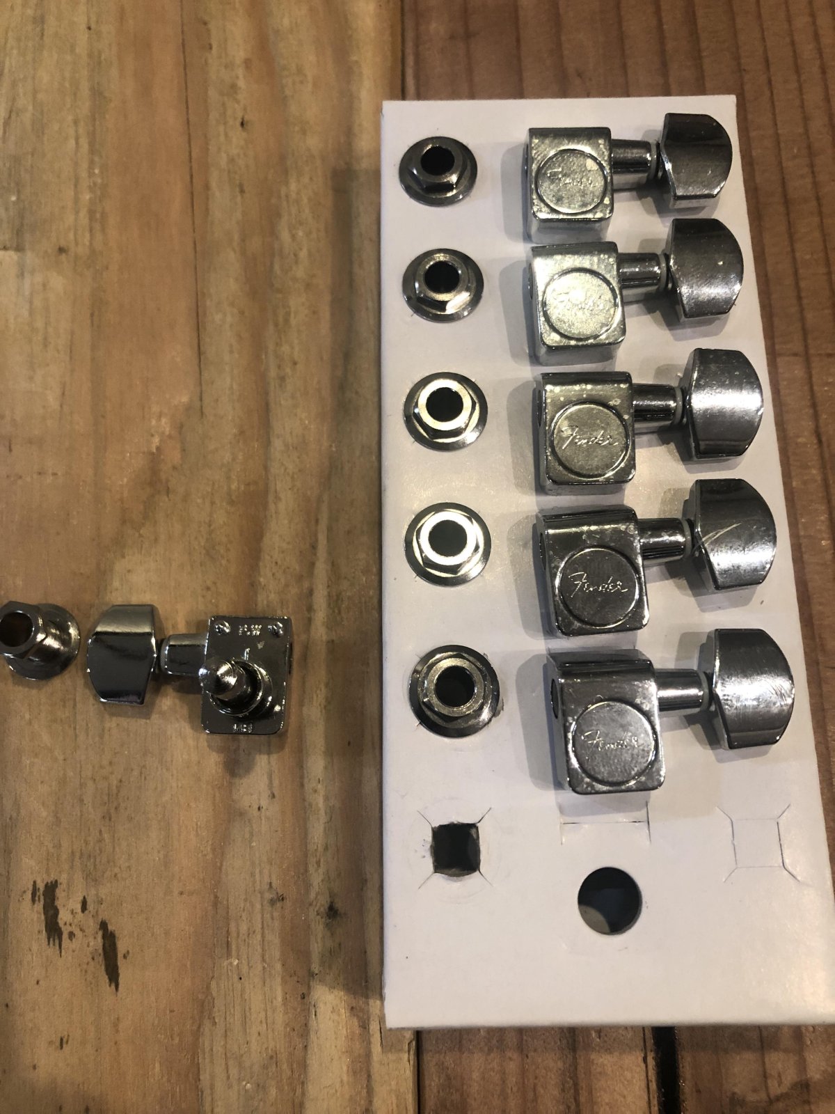 Fender 6 inline Electric Guitar Tuners