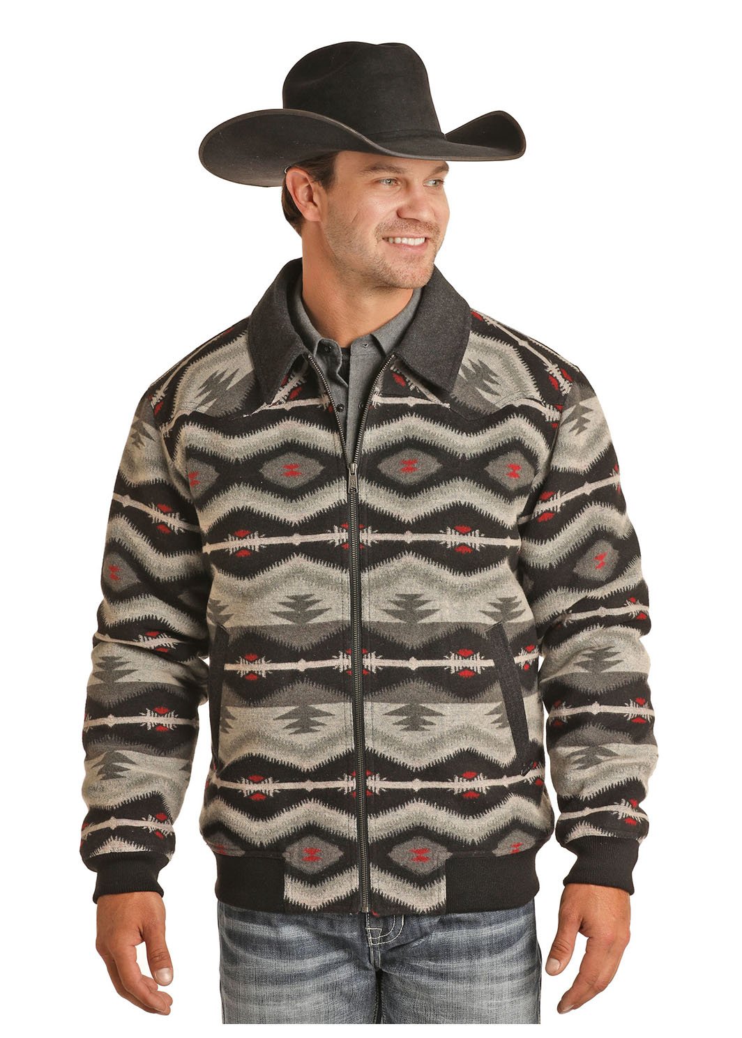 Aztec Wool Jacket from Powder River