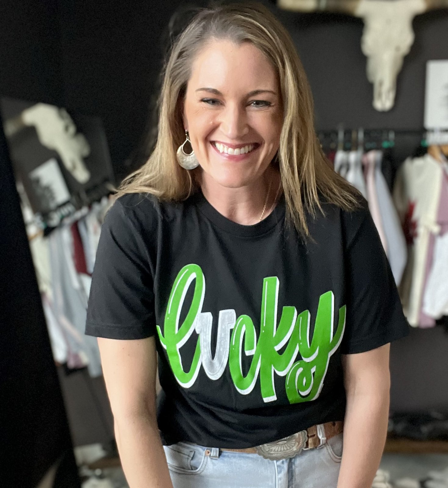 Lucky Horseshoe Tee from Texas True Threads