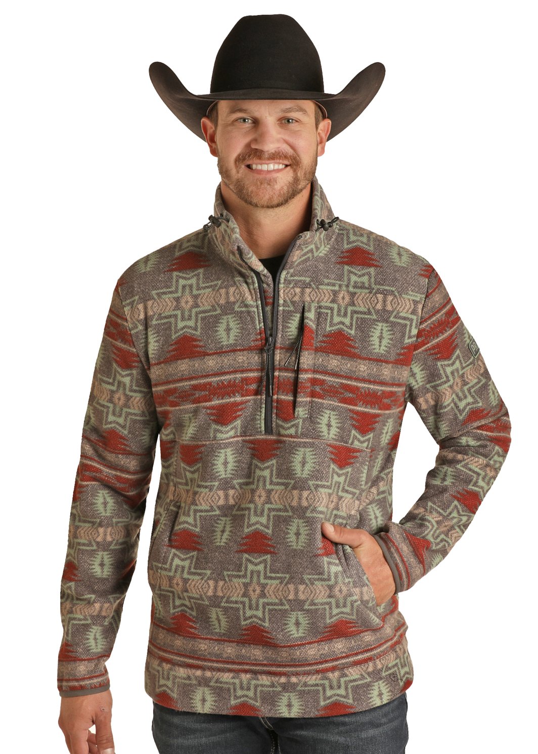 Aztec 1/4 Zip Pullover from Powder River 194648980845